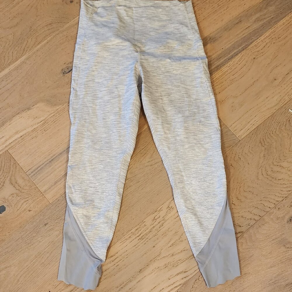 Lululemon Wunder Under Scalloped Hem High-Rise Crop 23"